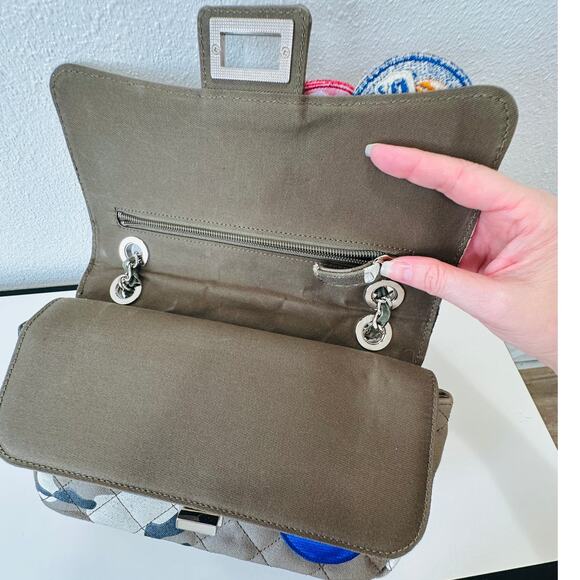 READYMADE Japan Green Multi Army Patch Shoulder Bag Braided Strap - Picture 12 of 16